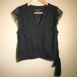 Banana Republic Flutter sleeve blouse - PETITE!